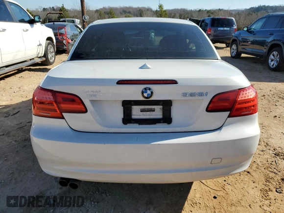 2011 BMW 3 Series 328i with VIN WBADW3C58BE539736, listed as a Copart auction lot 83944434 with 122,844 mi miles and Salvage Title. Bid and sale history available at carsss.com. Image 6.