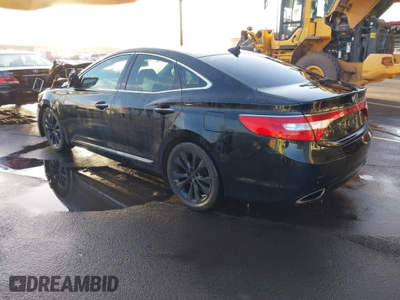 2013 Hyundai Azera with VIN KMHFG4JG4DA250524, listed as a IAAI auction lot 40871700 with Not Provided miles and . Bid and sale history available at DreamBid. Image 3.