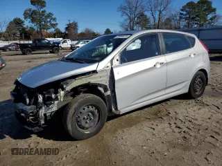 2015 Hyundai Accent GS with VIN KMHCT5AE1FU232485, listed as a Copart auction lot 43099575 with 75,173 mi miles and Salvage Title. Bid and sale history available at carsss.com. Image 1.