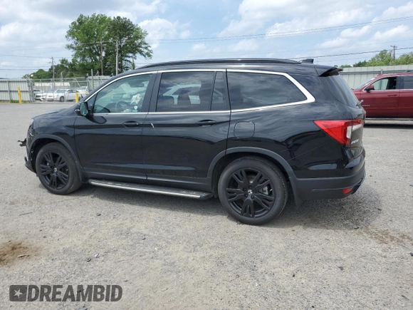 2022 Honda Pilot Special Edition with VIN 5FNYF5H27NB028049, listed as a Copart auction lot 53550535 with 49,813 mi miles and Salvage title. Bid and sale history available at DreamBid. Image 2.