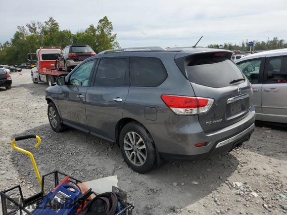 2016 Nissan Pathfinder S with VIN 5N1AR2MM4GC615237, listed as a Copart auction lot 69524584 with 0 mi miles and Salvage Title. Bid and sale history available at carsss.com. Image 2.