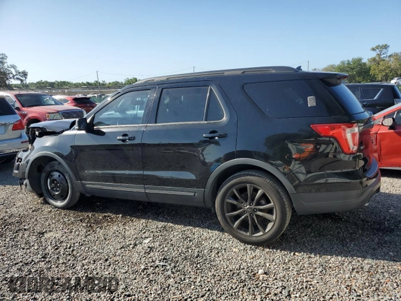 2018 Ford Explorer XLT with VIN 1FM5K7D82JGB75394, listed as a Copart auction lot 55030535 with 129,033 mi miles and Salvage title. Bid and sale history available at DreamBid. Image 2.