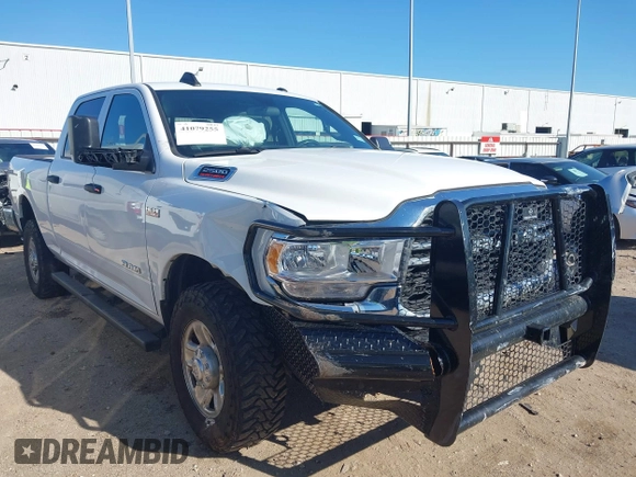 2021 Ram 2500 Tradesman with VIN 3C6UR5CJ2MG533937, listed as a IAAI auction lot 41079255 with 77,722 mi miles. Bid and sale history available at carsss.com. Image 1.