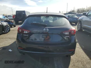 2017 Mazda 3 Touring with VIN 3MZBN1L7XHM102386, listed as a Copart auction lot 48802165 with 128,404 mi miles and Salvage Title. Bid and sale history available at carsss.com. Image 6.