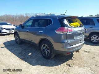 2016 Nissan Rogue SL with VIN 5N1AT2MV0GC774718, listed as a IAAI auction lot 41903766 with 120,371 mi miles. Bid and sale history available at carsss.com. Image 3.