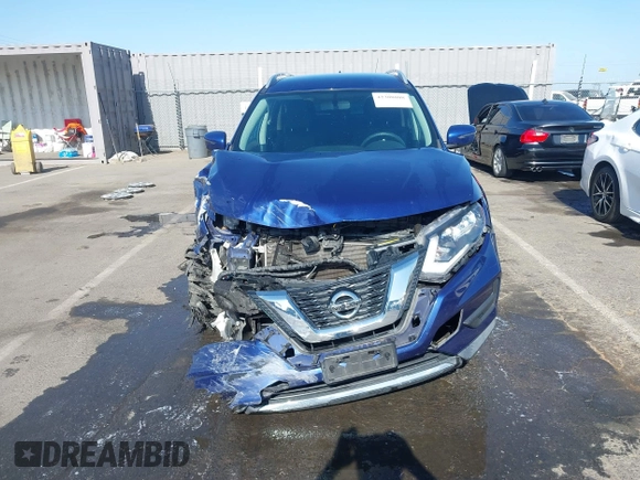 2017 Nissan Rogue SV with VIN KNMAT2MV9HP553763, listed as a IAAI auction lot 42380808 with 100,372 mi miles and . Bid and sale history available at DreamBid. Image 12.