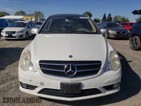 2009 Mercedes-Benz R 3.5L with VIN 4JGCB65E69A095293, listed as a Copart auction lot 50467065 with 188,676 mi miles and Salvage Title. Bid and sale history available at DreamBid. Image 6.