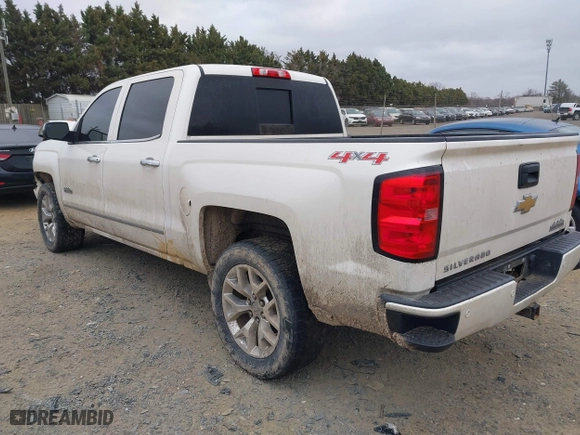 2015 Chevrolet Silverado 1500 High Country with VIN 3GCUKTEC7FG167296, listed as a IAAI auction lot 41706967 with 157,053 mi miles. Bid and sale history available at carsss.com. Image 3.