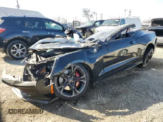 2017 Chevrolet Camaro 1SS with VIN 1G1FE1R79H0157810, listed as a Copart auction lot 46951505 with 0 mi miles and Salvage Title. Bid and sale history available at carsss.com. Image 1.