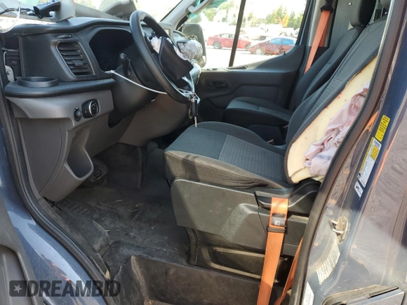 2020 Ford Transit Cargo with VIN 1FTBR3X83LKA55837, listed as a Copart auction lot 68329824 with Not Provided miles and Salvage Title. Bid and sale history available at DreamBid. Image 7.