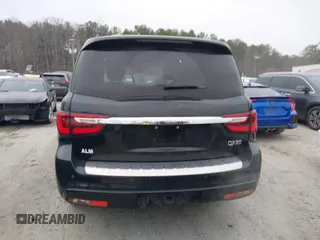 2020 Infiniti QX80 Luxe z VIN JN8AZ2NF7L9704896, wystawiony jako IAAI lot #41786314 z przebiegiem 75 305 mil mil oraz . Historia ofert i sprzedaży dostępna na DreamBid. Obrazek 16.
