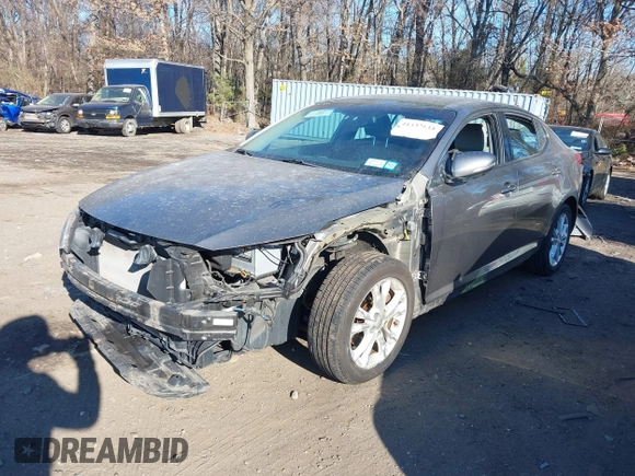 2012 Kia Optima EX with VIN 5XXGN4A7XCG071289, listed as a IAAI auction lot 41333133 with 107,325 mi miles. Bid and sale history available at carsss.com. Image 6.
