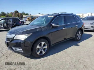 2016 Acura MDX z VIN 5FRYD4H21GB010180, wystawiony jako Copart lot #55448145 z przebiegiem 98 639 mil mil oraz Szkoda całkowita • Salvage title. Historia ofert i sprzedaży dostępna na DreamBid. Obrazek 1.