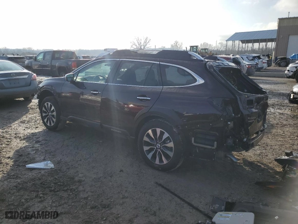 2024 Subaru Outback Touring XT with VIN 4S4BTGPD1R3263820, listed as a Copart auction lot 43049045 with 7,252 mi miles and Salvage Title. Bid and sale history available at carsss.com. Image 2.