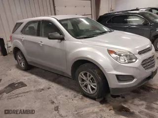 2017 Chevrolet Equinox LS with VIN 2GNFLEEK9H6301563, listed as a IAAI auction lot 41620084 with 131,690 mi miles. Bid and sale history available at carsss.com. Image 1.