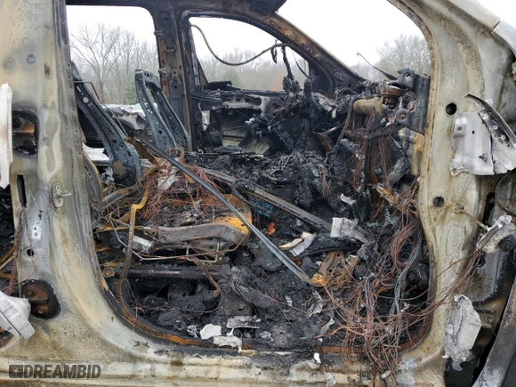 2019 GMC Sierra 1500 SLT with VIN 3GTU9DEL0KG301903, listed as a Copart auction lot 86650114 with 0 mi miles and Salvage Title. Bid and sale history available at carsss.com. Image 7.