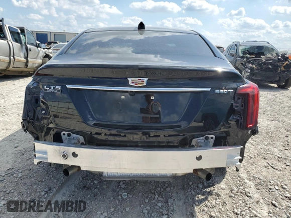 2025 Cadillac CT5 Premium Luxury with VIN 1G6DN5RW9S0100224, listed as a Copart auction lot 71603314 with 1,029 mi miles and Salvage title. Bid and sale history available at DreamBid. Image 6.