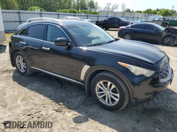 2009 Infiniti FX z VIN JNRAS18W79M153932, wystawiony jako Copart lot #52904095 z przebiegiem 170 407 mil mil oraz Szkoda całkowita • Salvage title. Historia ofert i sprzedaży dostępna na DreamBid. Obrazek 4.