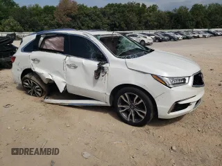 2020 Acura MDX w/Advance Pkg with VIN 5J8YD4H89LL025976, listed as a Copart auction lot 68701674 with 0 mi miles and Salvage Title. Bid and sale history available at carsss.com. Image 4.