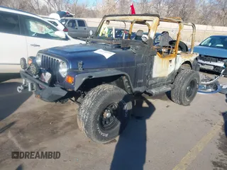 1997 Jeep Wrangler SE with VIN 1J4FY29P9VP545038, listed as a IAAI auction lot 41740684 with 1 mi miles. Bid and sale history available at carsss.com. Image 2.
