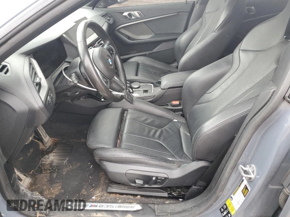 2020 BMW 2 Series M235i xDrive with VIN WBA13AL0XL7F49715, listed as a Copart auction lot 50495625 with 63,709 mi miles and Salvage Title. Bid and sale history available at DreamBid. Image 7.