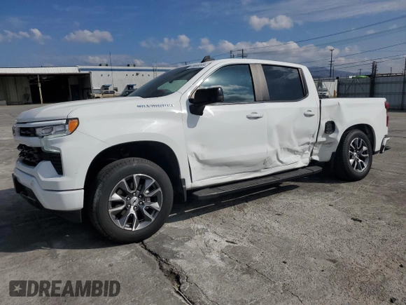 2022 Chevrolet Silverado 1500 RST with VIN 1GCPADED3NZ502311, listed as a Copart auction lot 43659205 with 37,312 mi miles and Salvage Title. Bid and sale history available at DreamBid. Image 1.