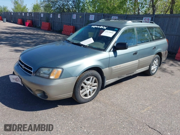 2002 Subaru Legacy Outback with VIN 4S3BH665327605924, listed as a IAAI auction lot 42175046 with 200,857 mi miles and . Bid and sale history available at DreamBid. Image 2.