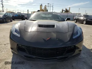 2019 Chevrolet Corvette Grand Sport 2LT with VIN 1G1YY2D70K5124895, listed as a Copart auction lot 50049485 with 14,736 mi miles and Salvage Title. Bid and sale history available at carsss.com. Image 5.