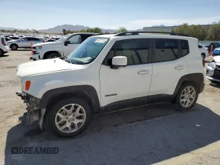 2018 Jeep Renegade Latitude z VIN ZACCJABB6JPJ24894, wystawiony jako Copart lot #55977115 z przebiegiem 79 430 mil mil oraz Szkoda całkowita • Salvage title. Historia ofert i sprzedaży dostępna na DreamBid. Obrazek 1.