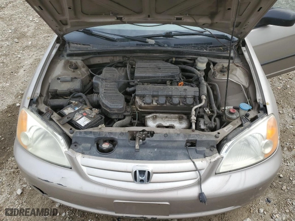 2002 Honda Civic DX with VIN 2HGES16442H905101, listed as a Copart auction lot 64487034 with 300,912 mi miles and Salvage Title. Bid and sale history available at carsss.com. Image 11.