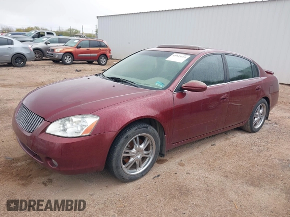 2002 Nissan Altima SE with VIN 1N4BL11E12C103029, listed as a IAAI auction lot 41953119 with 150,499 mi miles. Bid and sale history available at carsss.com. Image 2.
