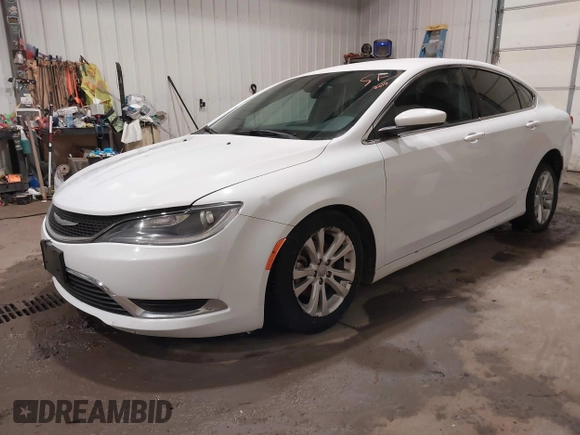 2015 Chrysler 200 Limited with VIN 1C3CCCAB1FN604050, listed as a IAAI auction lot 41655869 with 145,782 mi miles and . Bid and sale history available at DreamBid. Image 2.