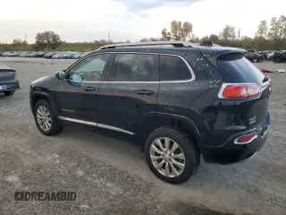 2018 Jeep Cherokee Overland with VIN 1C4PJMJX8JD562138, listed as a Copart auction lot 77249404 with 119,865 mi miles and Salvage Title. Bid and sale history available at carsss.com. Image 2.