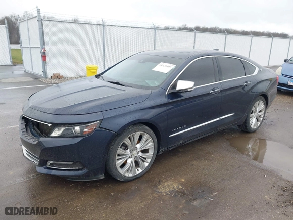 2015 Chevrolet Impala LTZ with VIN 2G1165S36F9245514, listed as a IAAI auction lot 41228581 with 139,691 mi miles. Bid and sale history available at carsss.com. Image 17.