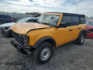 2022 Ford Bronco with VIN 1FMDE5BHXNLB40934, listed as a Copart auction lot 70828274 with 69,791 mi miles and Salvage Title. Bid and sale history available at carsss.com. Image 1.