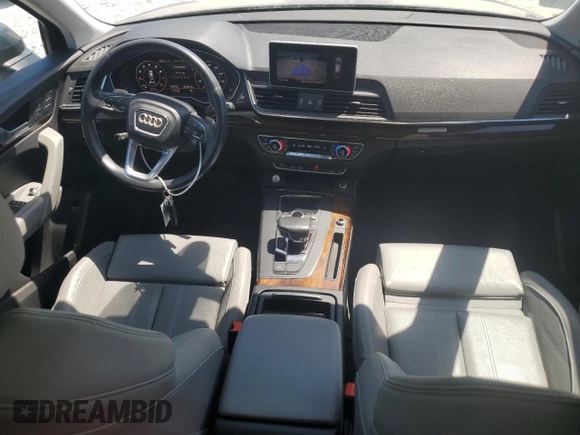 2018 Audi Q5 Premium Plus with VIN WA1BNAFY8J2072447, listed as a Copart auction lot 64939895 with 44,035 mi miles and Salvage title. Bid and sale history available at DreamBid. Image 8.