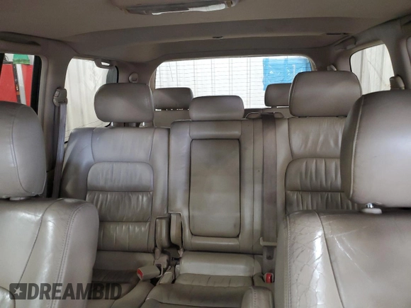 2000 Lexus LX 470 z VIN JT6HT00W9Y0109333, wystawiony jako Copart lot #47589965 z przebiegiem 261 766 mil mil oraz Szkody całkowita. Historia ofert i sprzedaży dostępna na DreamBid. Obrazek 10.