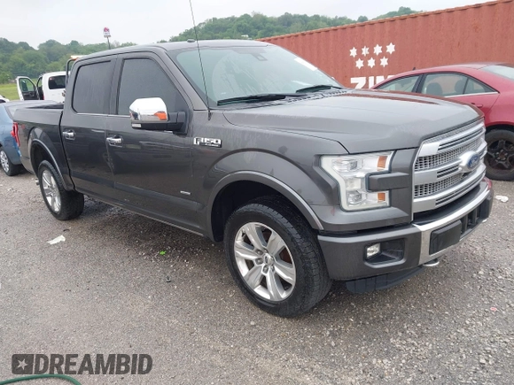 2015 Ford F-150 XLT with VIN 1FTEW1EG6FFC93652, listed as a IAAI auction lot 42058924 with 158,956 mi miles and . Bid and sale history available at DreamBid. Image 1.