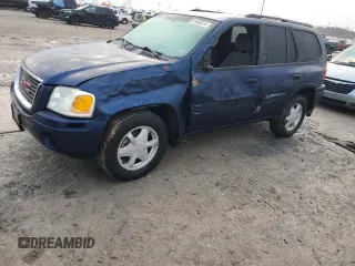 2003 GMC Envoy SLT with VIN 1GKDS13S132333027, listed as a Copart auction lot 83498414 with 90,172 mi miles and Salvage Title. Bid and sale history available at carsss.com. Image 1.