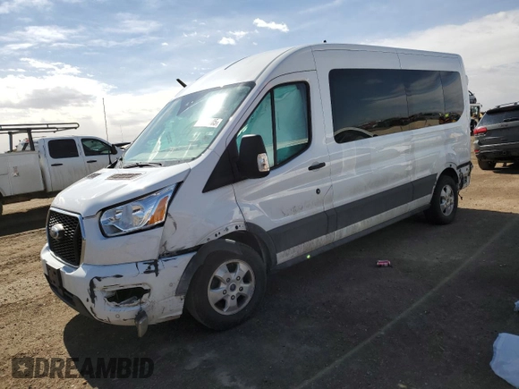 2021 Ford Transit XL с VIN 1FBAX2CG0MKA32417, выставлен на аукционе Copart как лот 46230105 с пробегом 62 649 миль миль и Списание • Salvage title. История ставок и продаж доступна на DreamBid. Изображение 1.