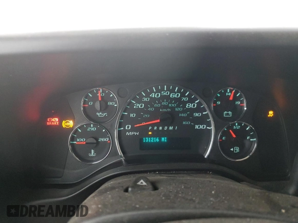 2015 Chevrolet Express Cargo with VIN 1GCWGFCF2F1176687, listed as a Copart auction lot 44706785 with 131,216 mi miles and Salvage title. Bid and sale history available at DreamBid. Image 9.