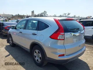 2015 Honda CR-V LX with VIN 3CZRM3H37FG706005, listed as a IAAI auction lot 41968907 with 107,690 mi miles and . Bid and sale history available at carsss.com. Image 3.
