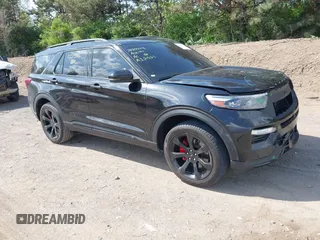 2023 Ford Explorer ST z VIN 1FM5K8GC7PGA12321, wystawiony jako IAAI lot #42125721 z przebiegiem 27 856 mil mil oraz . Historia ofert i sprzedaży dostępna na DreamBid. Obrazek 1.