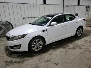 2013 Kia Optima EX with VIN 5XXGN4A7XDG241622, listed as a Copart auction lot 53731035 with 101,321 mi miles and Clean Title. Bid and sale history available at carsss.com. Image 1.