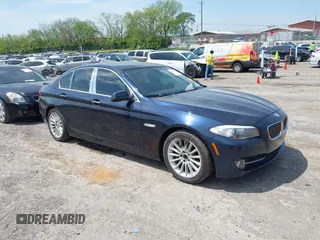 2011 BMW 5 Series 535i with VIN WBAFR7C59BC605939, listed as a IAAI auction lot 42045397 with 135,765 mi miles and . Bid and sale history available at carsss.com. Image 1.