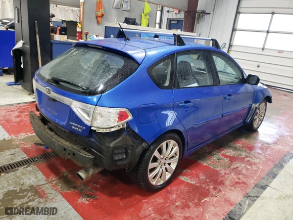 2008 Subaru Impreza Wagon (Natl) WRX w/Premium Pkg with VIN JF1GH75618G815281, listed as a Copart auction lot 42474685 with 192,601 mi miles and Salvage Title. Bid and sale history available at carsss.com. Image 3.