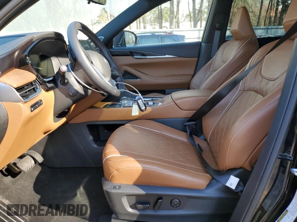 2024 Infiniti QX60 Autograph with VIN 5N1DL1HU6RC344915, listed as a Copart auction lot 48544125 with 7,927 mi miles and Salvage title. Bid and sale history available at DreamBid. Image 7.