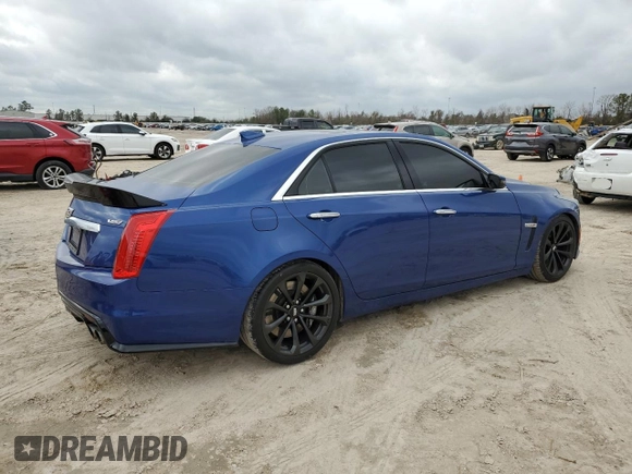 2019 Cadillac CTS-V z VIN 1G6A15S66K0102506, wystawiony jako Copart lot #43703775 z przebiegiem 50 214 mil mil oraz Tytuł czysty. Historia ofert i sprzedaży dostępna na DreamBid. Obrazek 3.