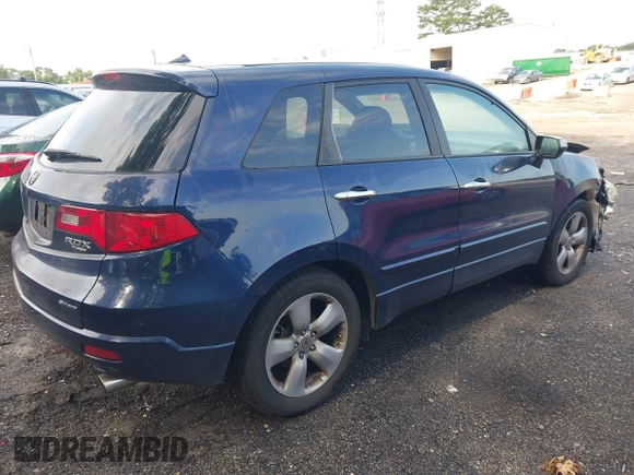 2007 Acura RDX with VIN 5J8TB18287A021669, listed as a IAAI auction lot 42470835 with 107,456 mi miles and . Bid and sale history available at DreamBid. Image 4.