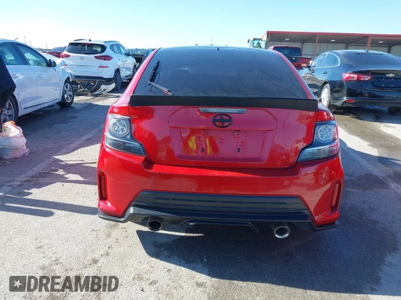 2016 Scion tC with VIN JTKJF5C77GJ026150, listed as a IAAI auction lot 41424088 with 96,370 mi miles. Bid and sale history available at carsss.com. Image 16.